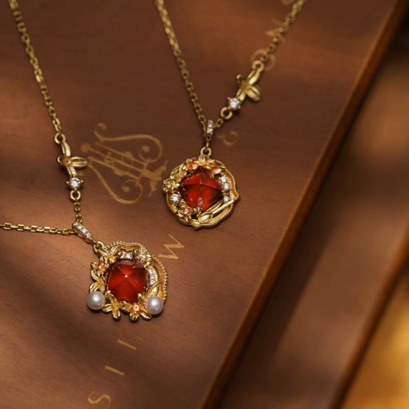 Vintage Red Clavicle