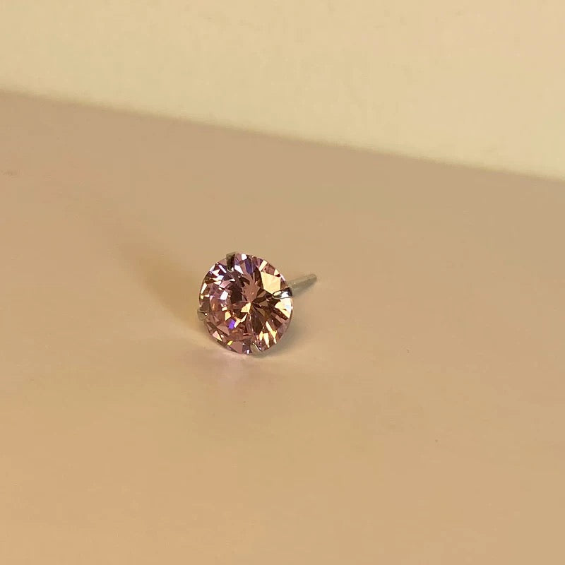 Simple Pink Stud