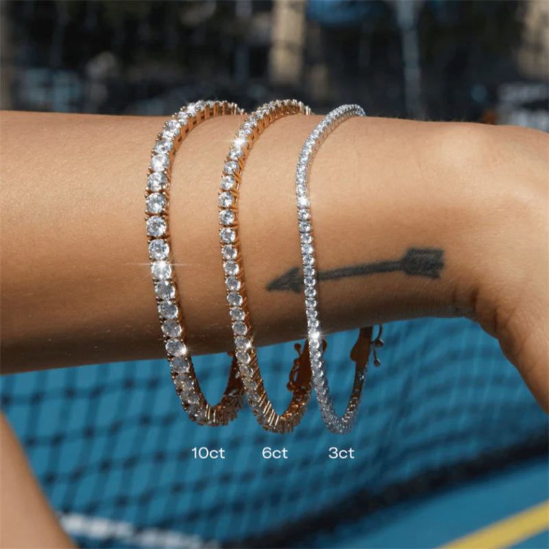 White Tennis Bracelet